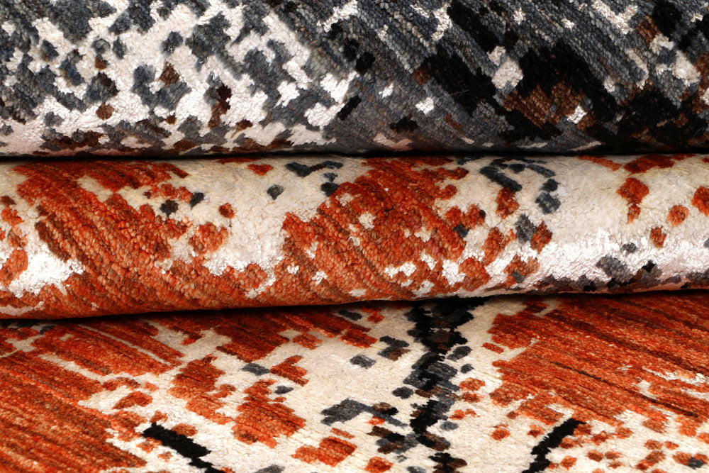 Multi Colored Abstract 7' 11 x 10' 2 - No. 65151 - ALRUG Rug Store