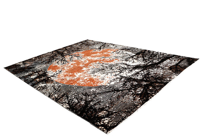 Multi Colored Abstract 7' 11 x 10' 2 - No. 65151 - ALRUG Rug Store