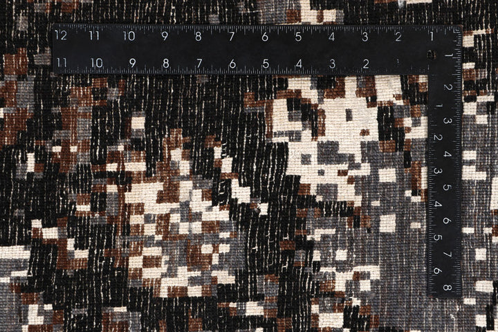 Multi Colored Abstract 7' 11 x 10' 2 - No. 65151 - ALRUG Rug Store