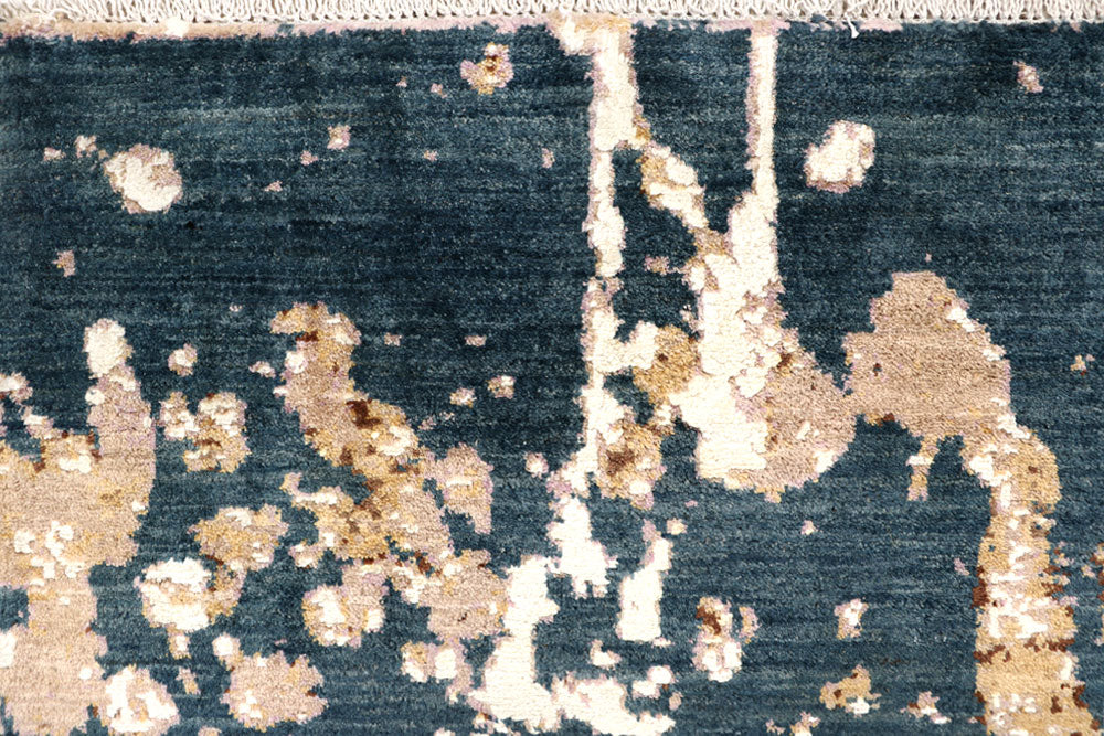 Multi Colored Abstract 7' 9 x 9' 9 - No. 65152 - ALRUG Rug Store