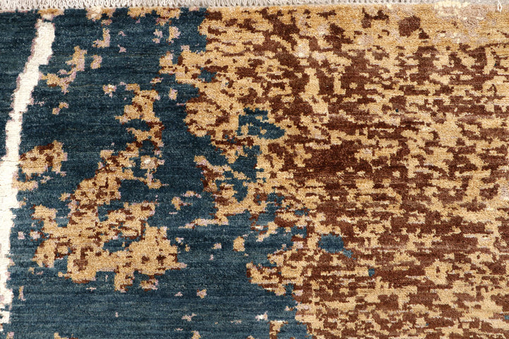 Multi Colored Abstract 7' 9 x 9' 9 - No. 65152 - ALRUG Rug Store