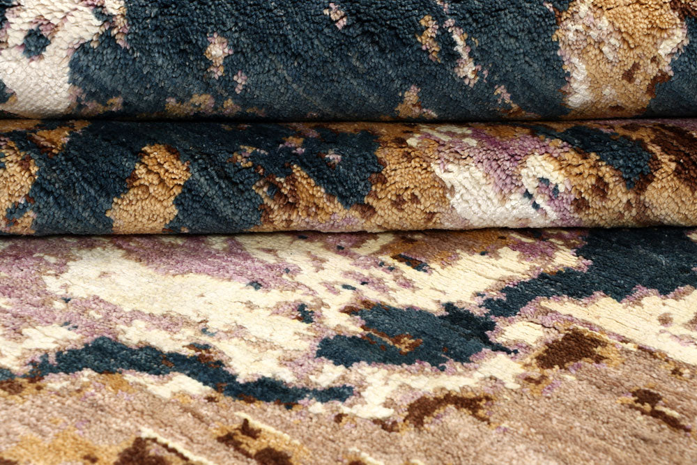 Multi Colored Abstract 7' 9 x 9' 9 - No. 65152 - ALRUG Rug Store