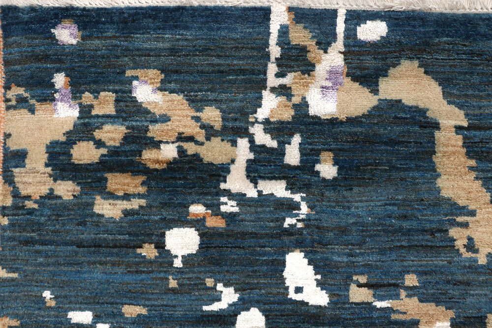 Multi Colored Abstract 8' x 9' 6 - No. 65154 - ALRUG Rug Store