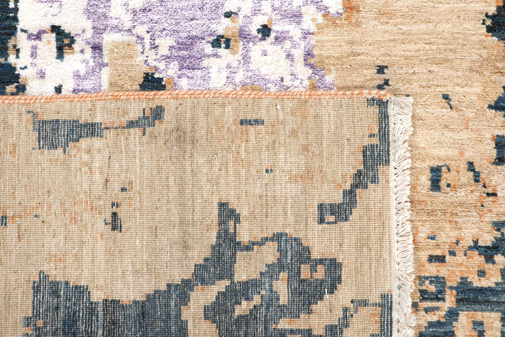 Multi Colored Abstract 8' x 9' 6 - No. 65154 - ALRUG Rug Store