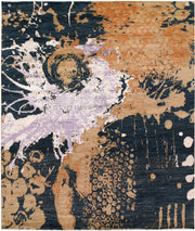 Multi Colored Abstract 8' x 9' 6 - No. 65154 - ALRUG Rug Store