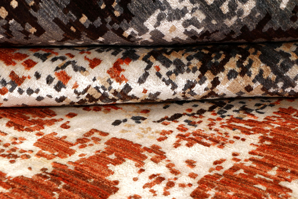 Multi Colored Abstract 8' x 10' 4 - No. 65155 - ALRUG Rug Store