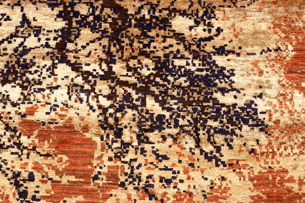 Multi Colored Abstract 8' x 10' 3 - No. 65156 - ALRUG Rug Store