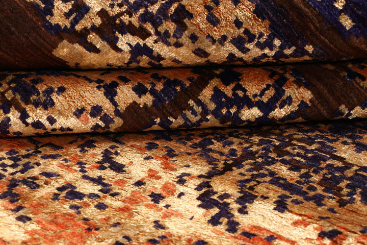 Multi Colored Abstract 8' x 10' 3 - No. 65156 - ALRUG Rug Store