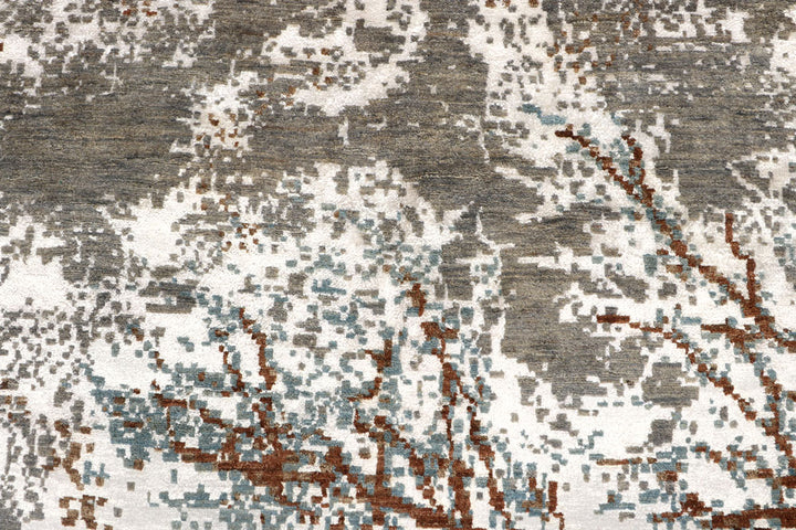 Multi Colored Abstract 8' x 10' 1 - No. 65158 - ALRUG Rug Store