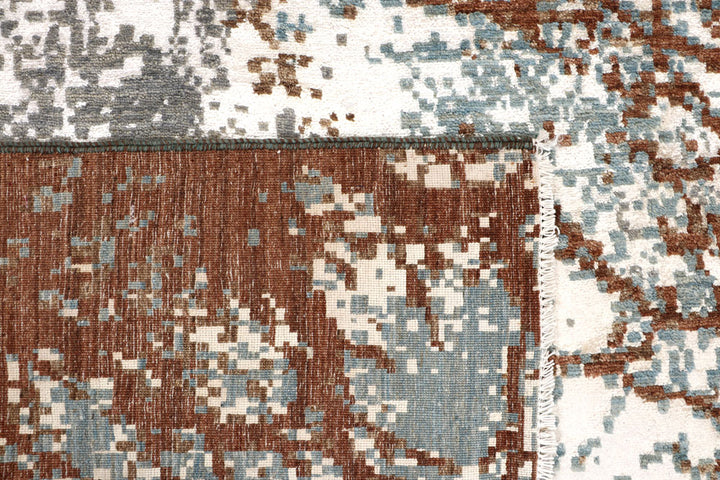 Multi Colored Abstract 8' x 10' 1 - No. 65158 - ALRUG Rug Store