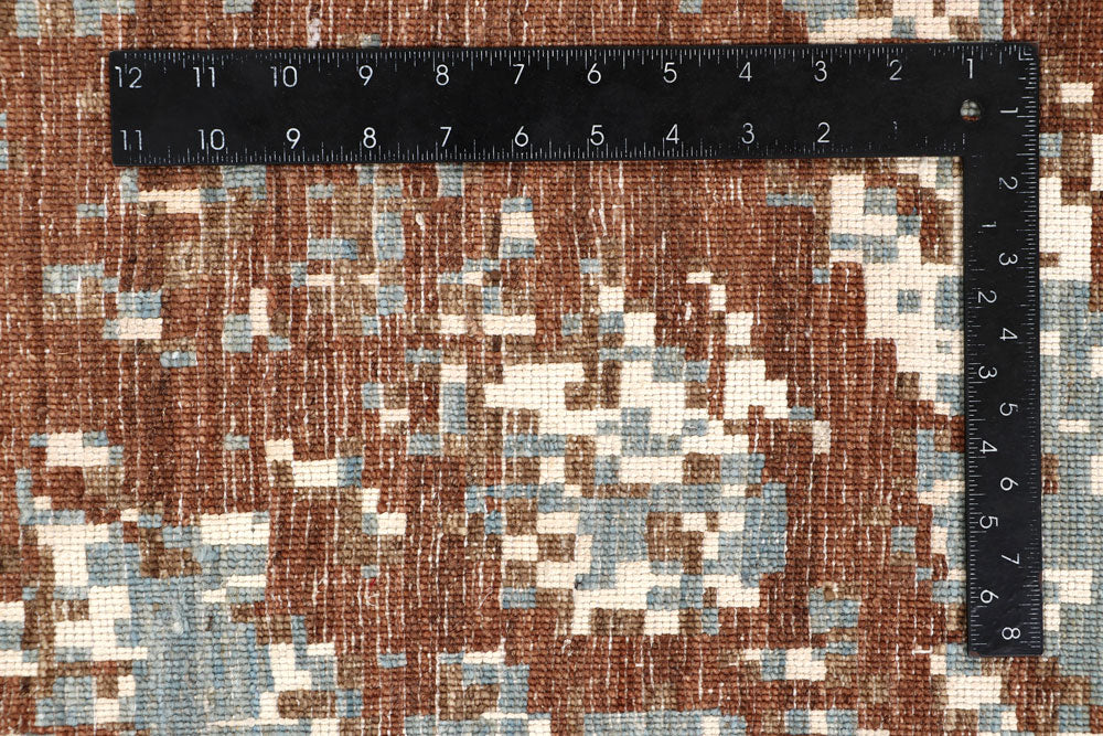 Multi Colored Abstract 8' x 10' 1 - No. 65158 - ALRUG Rug Store