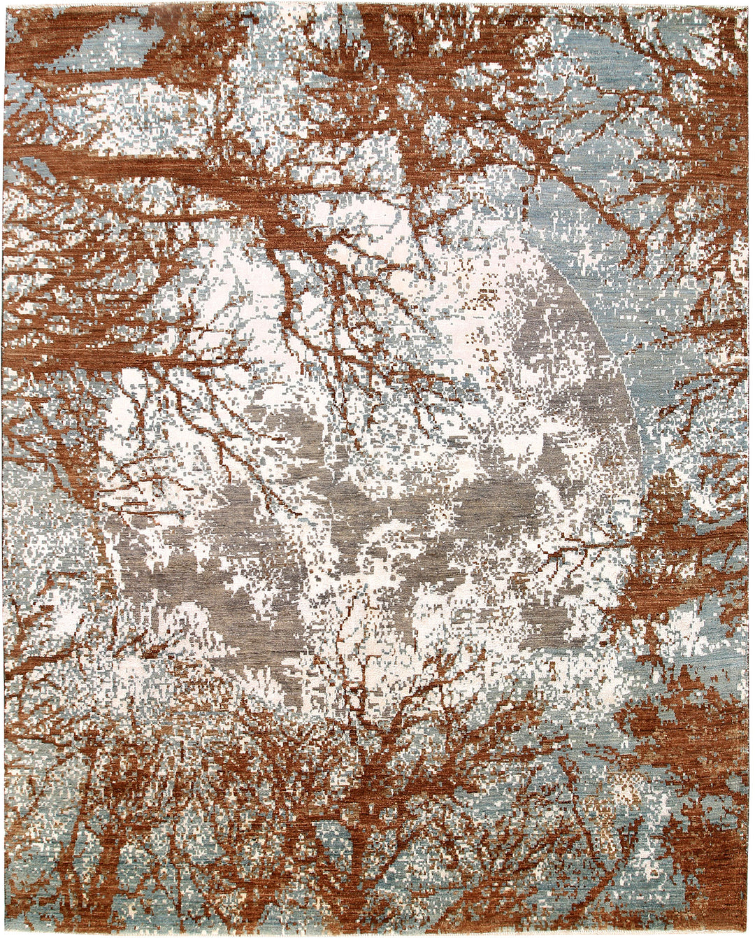 Multi Colored Abstract 8' x 10' 1 - No. 65158 - ALRUG Rug Store