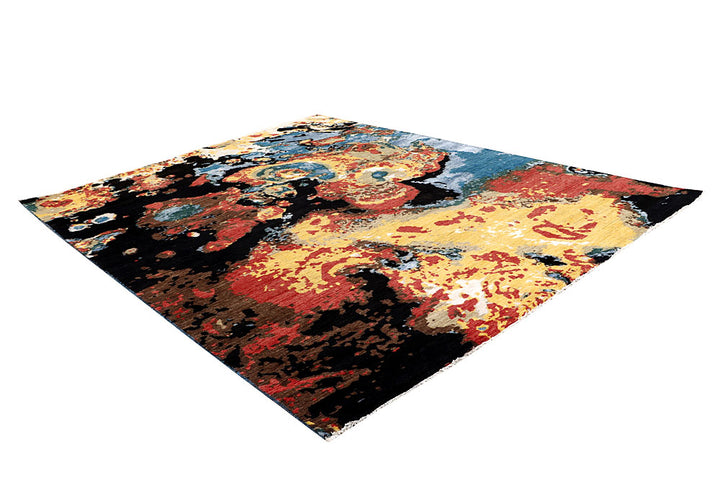 Multi Colored Abstract 8' x 10' 2 - No. 65159 - ALRUG Rug Store