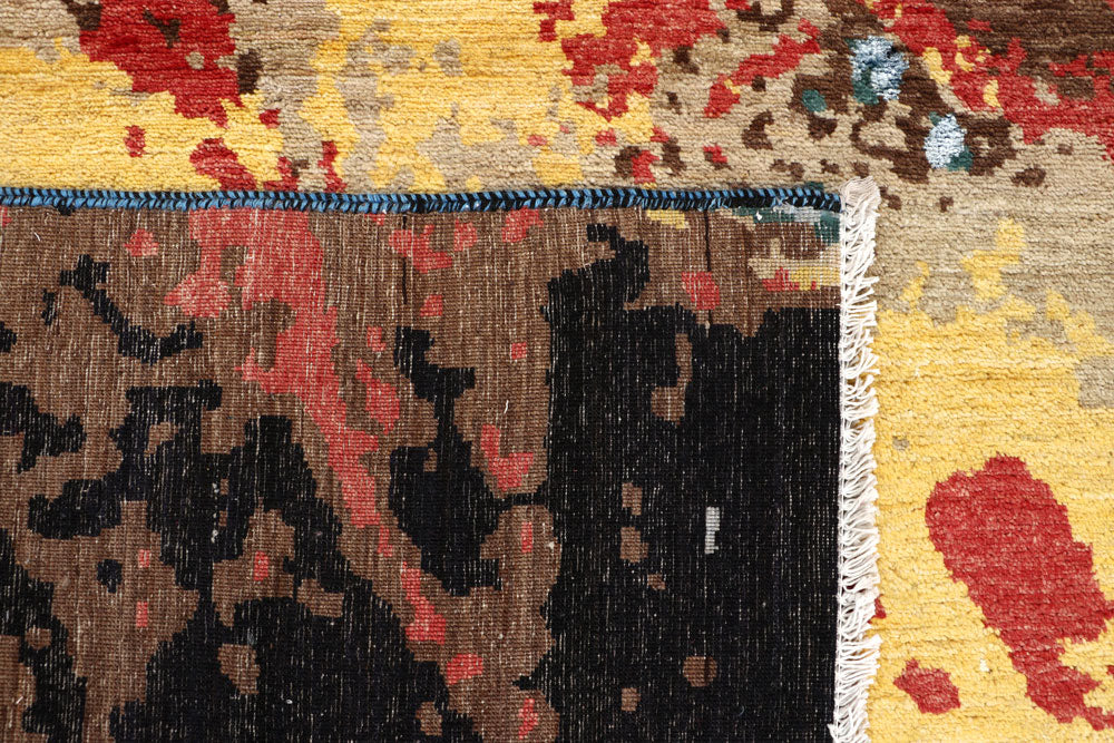 Multi Colored Abstract 8' x 10' 2 - No. 65159 - ALRUG Rug Store