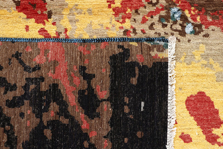 Multi Colored Abstract 8'  x" 10'  2" - No. QA75940