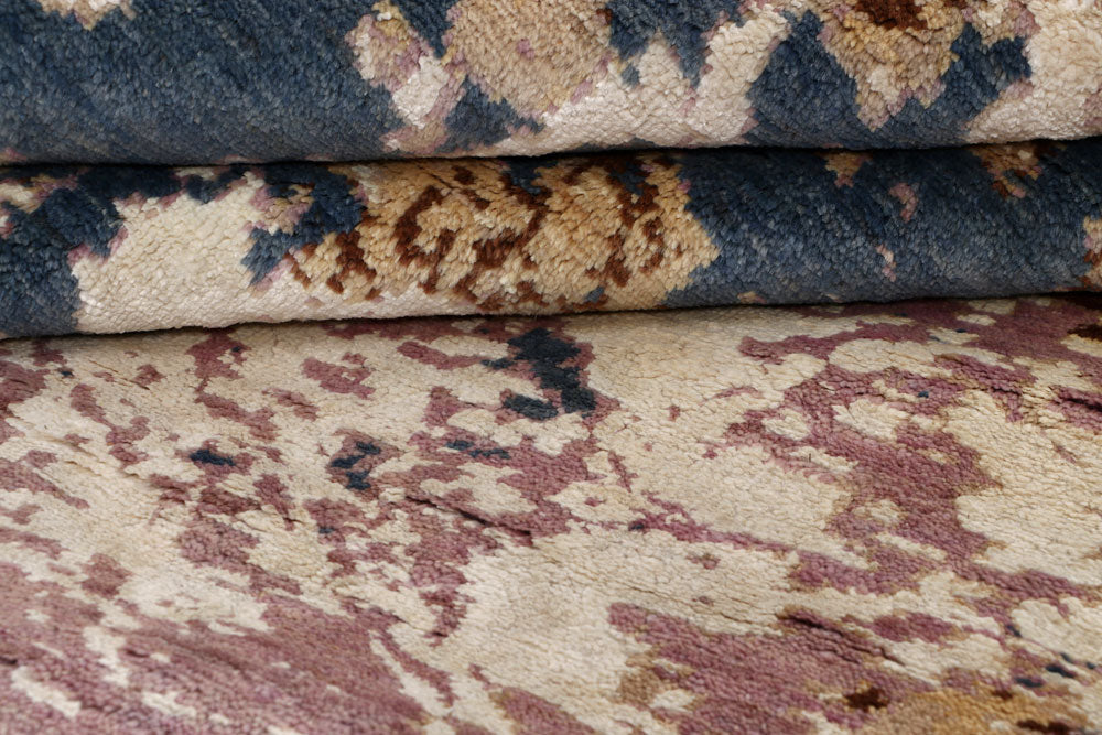 Multi Colored Abstract 7' 10 x 9' 8 - No. 65160 - ALRUG Rug Store