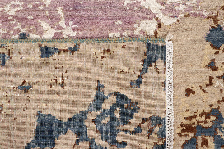 Multi Colored Abstract 7' 10 x 9' 8 - No. 65160 - ALRUG Rug Store