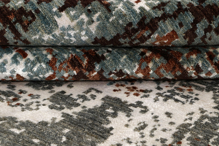 Multi Colored Abstract 8' x 10' 2 - No. 65161 - ALRUG Rug Store