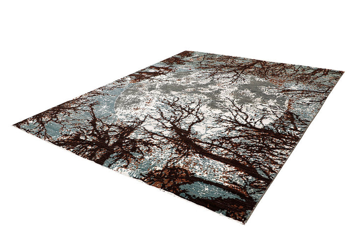 Multi Colored Abstract 8' x 10' 2 - No. 65161 - ALRUG Rug Store