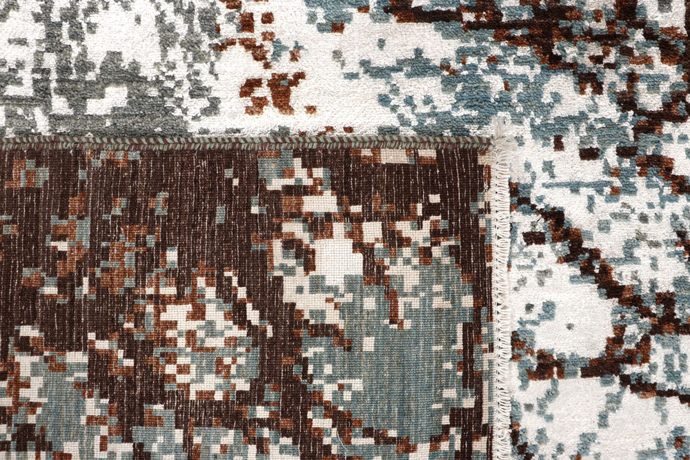 Multi Colored Abstract 8' x 10' 2 - No. 65161 - ALRUG Rug Store