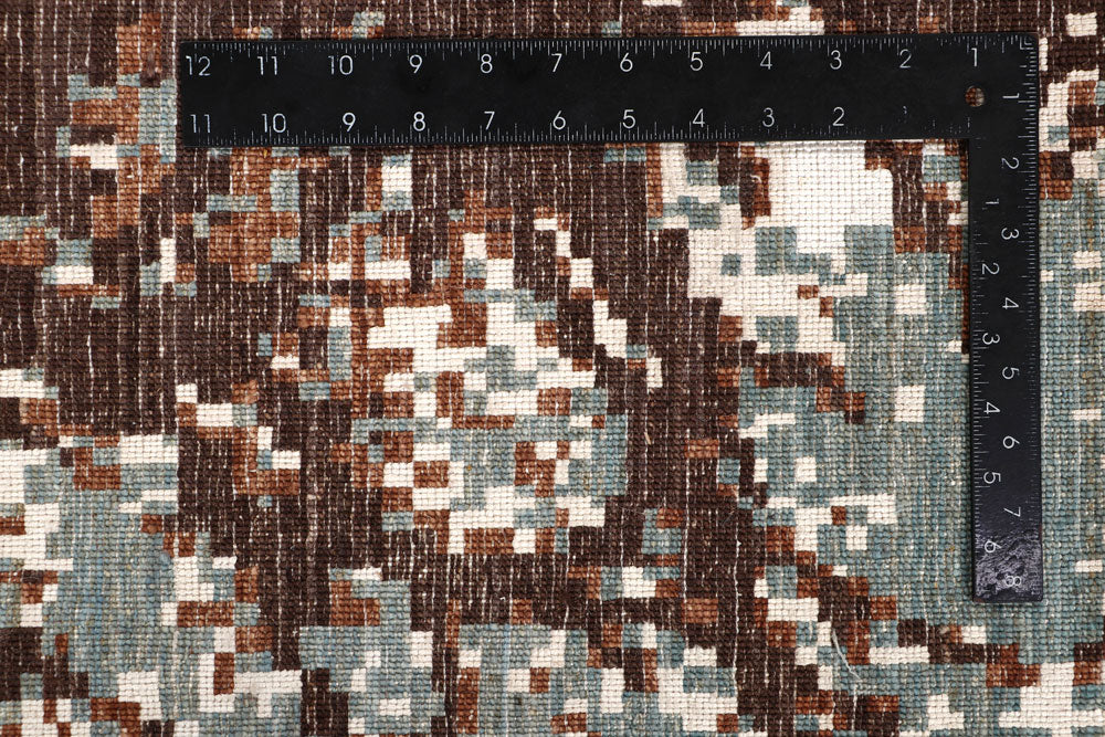 Multi Colored Abstract 8' x 10' 2 - No. 65161 - ALRUG Rug Store