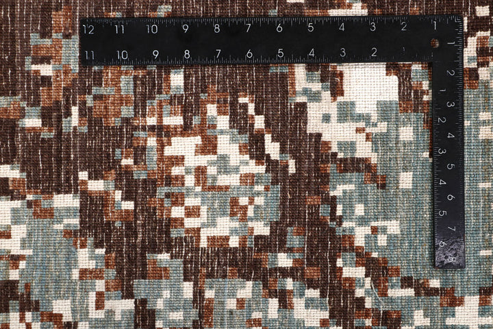 Multi Colored Abstract 8' x 10' 2 - No. 65161 - ALRUG Rug Store