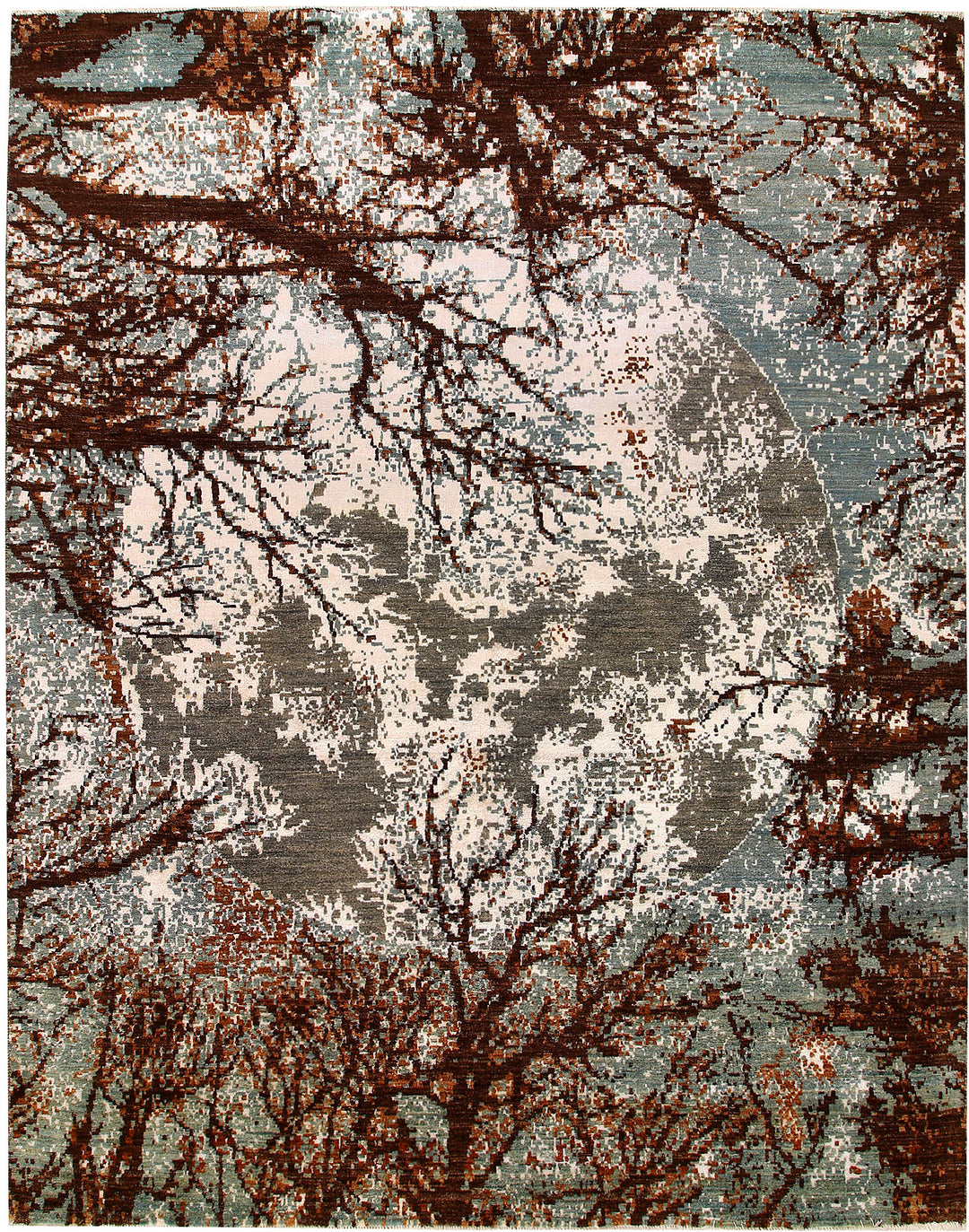 Multi Colored Abstract 8' x 10' 2 - No. 65161 - ALRUG Rug Store