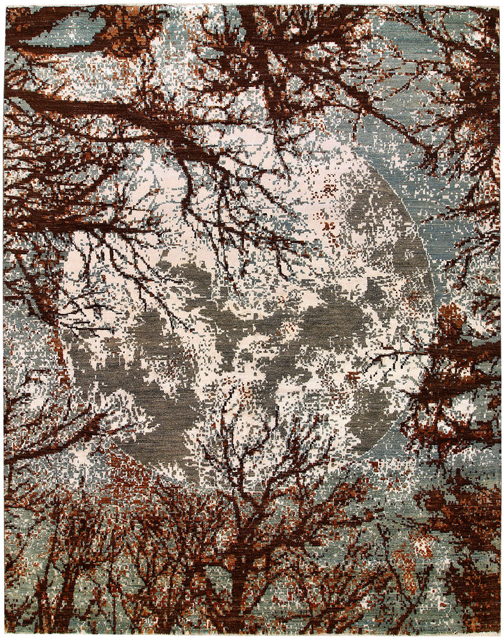 Multi Colored Abstract 8' x 10' 2 - No. 65161 - ALRUG Rug Store