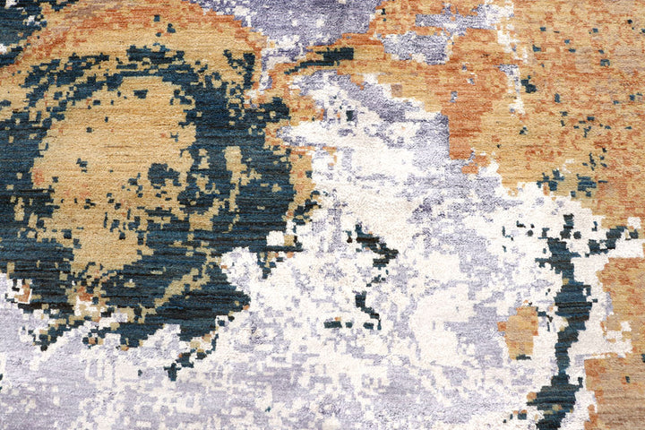 Multi Colored Abstract 8' x 10' 2 - No. 65162 - ALRUG Rug Store