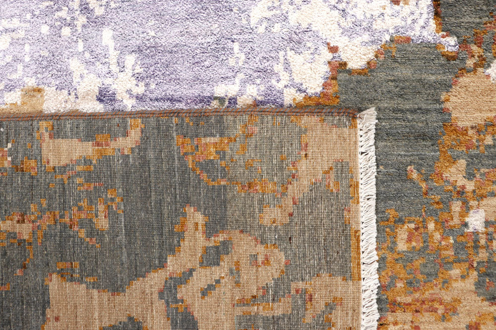 Multi Colored Abstract 8' x 10' 3 - No. 65163 - ALRUG Rug Store