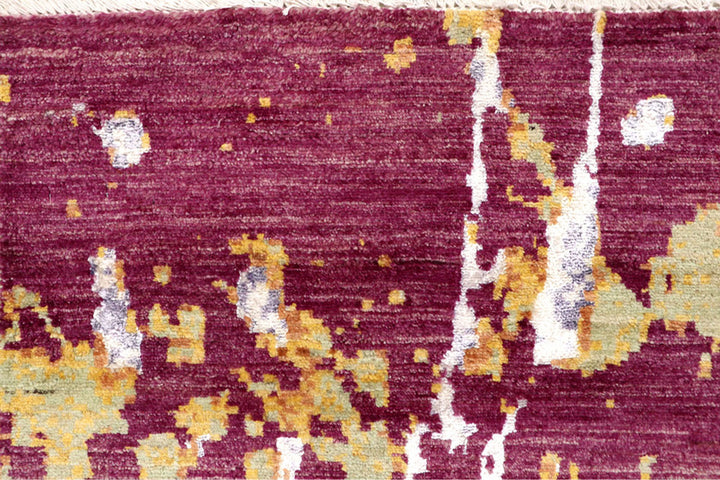 Multi Colored Abstract 8'  1" x 10'  4" - No. QA93680