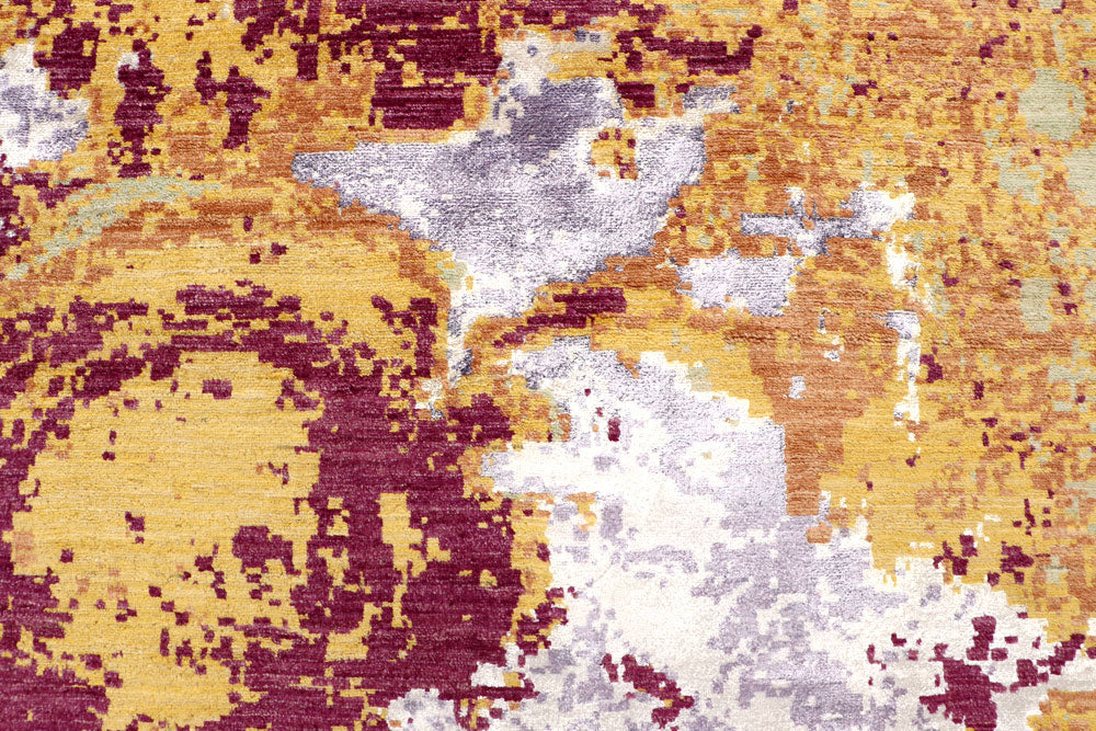 Multi Colored Abstract 8' 1 x 10' 4 - No. 65164 - ALRUG Rug Store