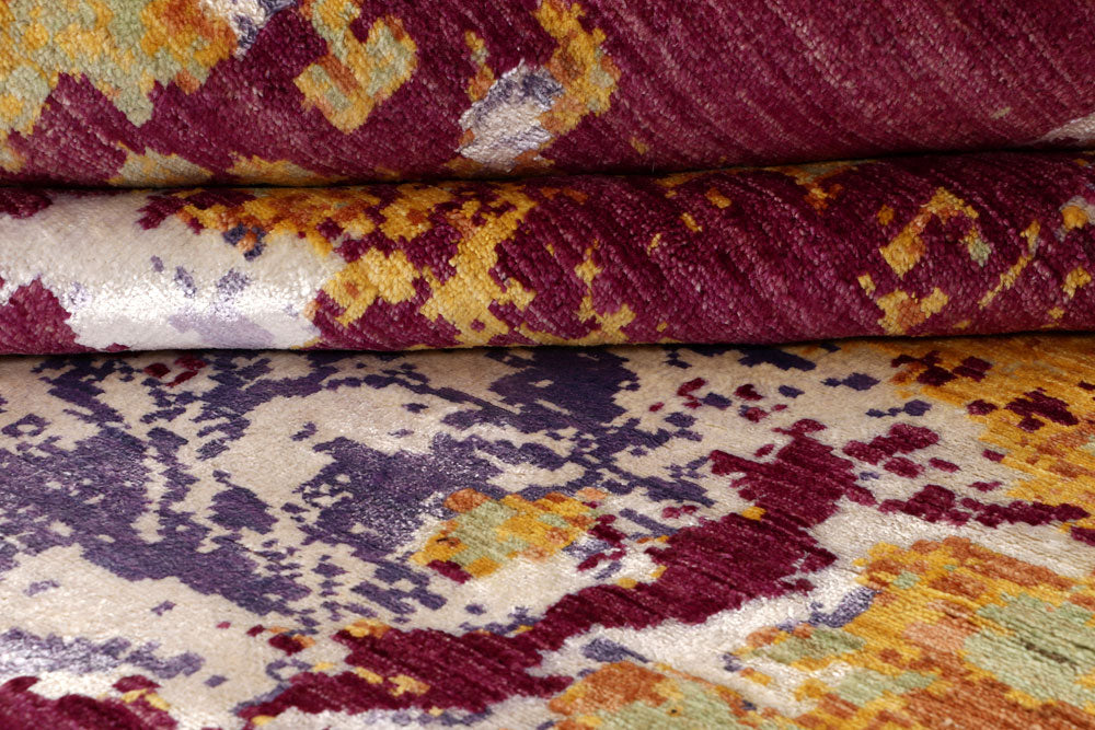 Multi Colored Abstract 8' 1 x 10' 4 - No. 65164 - ALRUG Rug Store