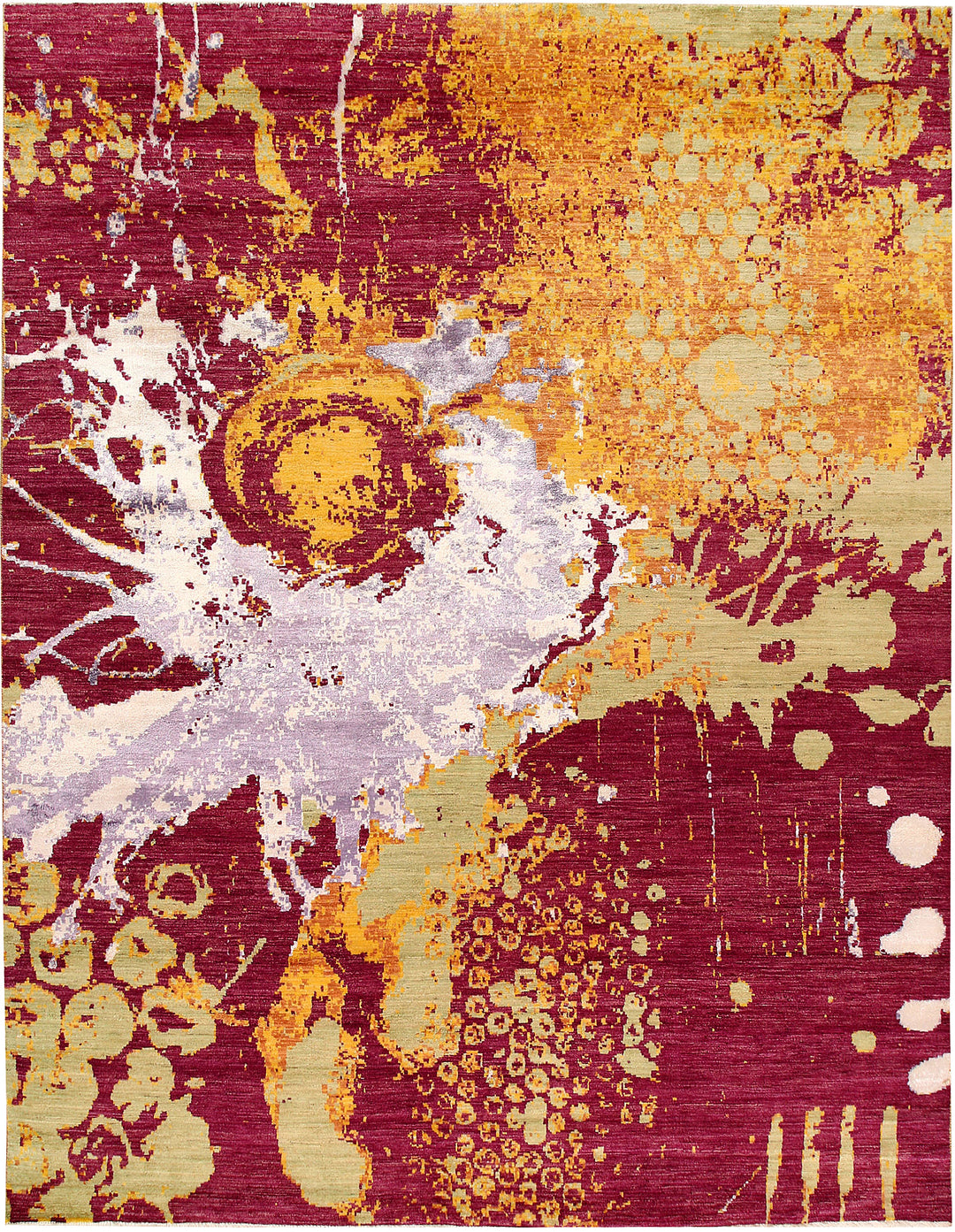 Multi Colored Abstract 8' 1 x 10' 4 - No. 65164 - ALRUG Rug Store