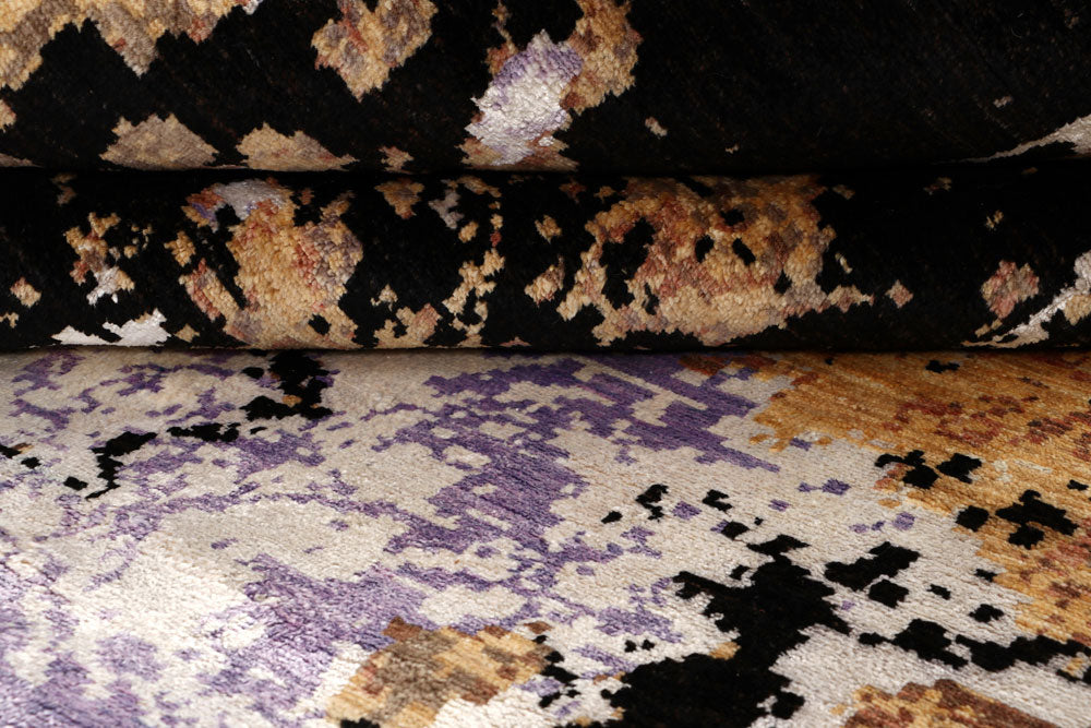 Multi Colored Abstract 8' x 10' 8 - No. 65165 - ALRUG Rug Store