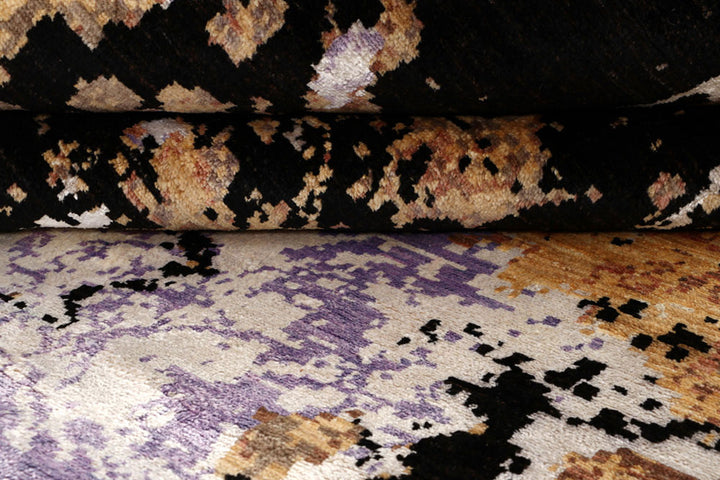 Multi Colored Abstract 8'  x" 10'  8" - No. QA30912