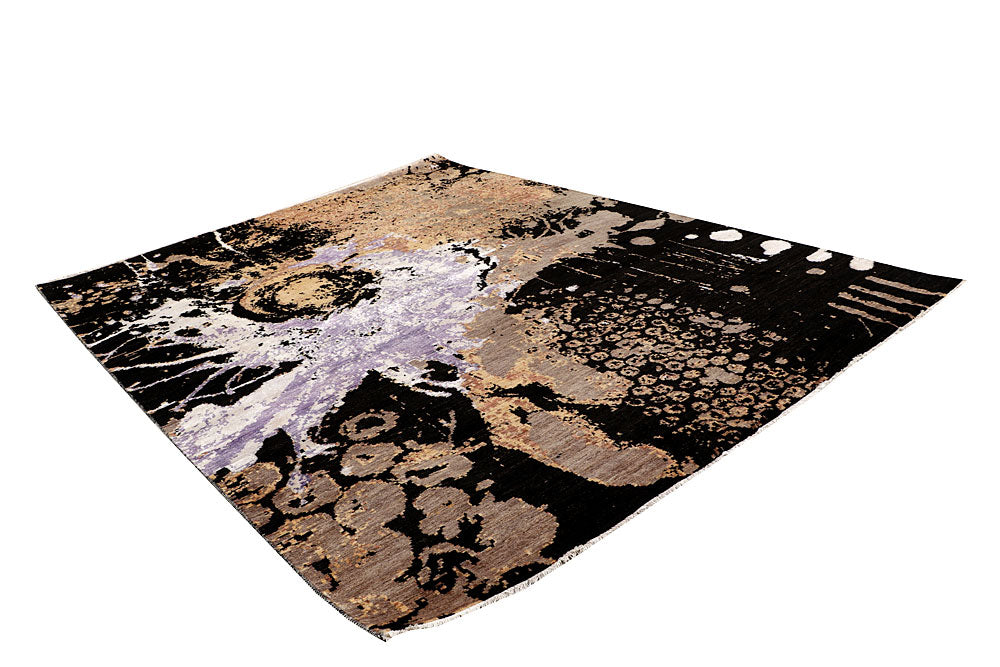 Multi Colored Abstract 8' x 10' 8 - No. 65165 - ALRUG Rug Store