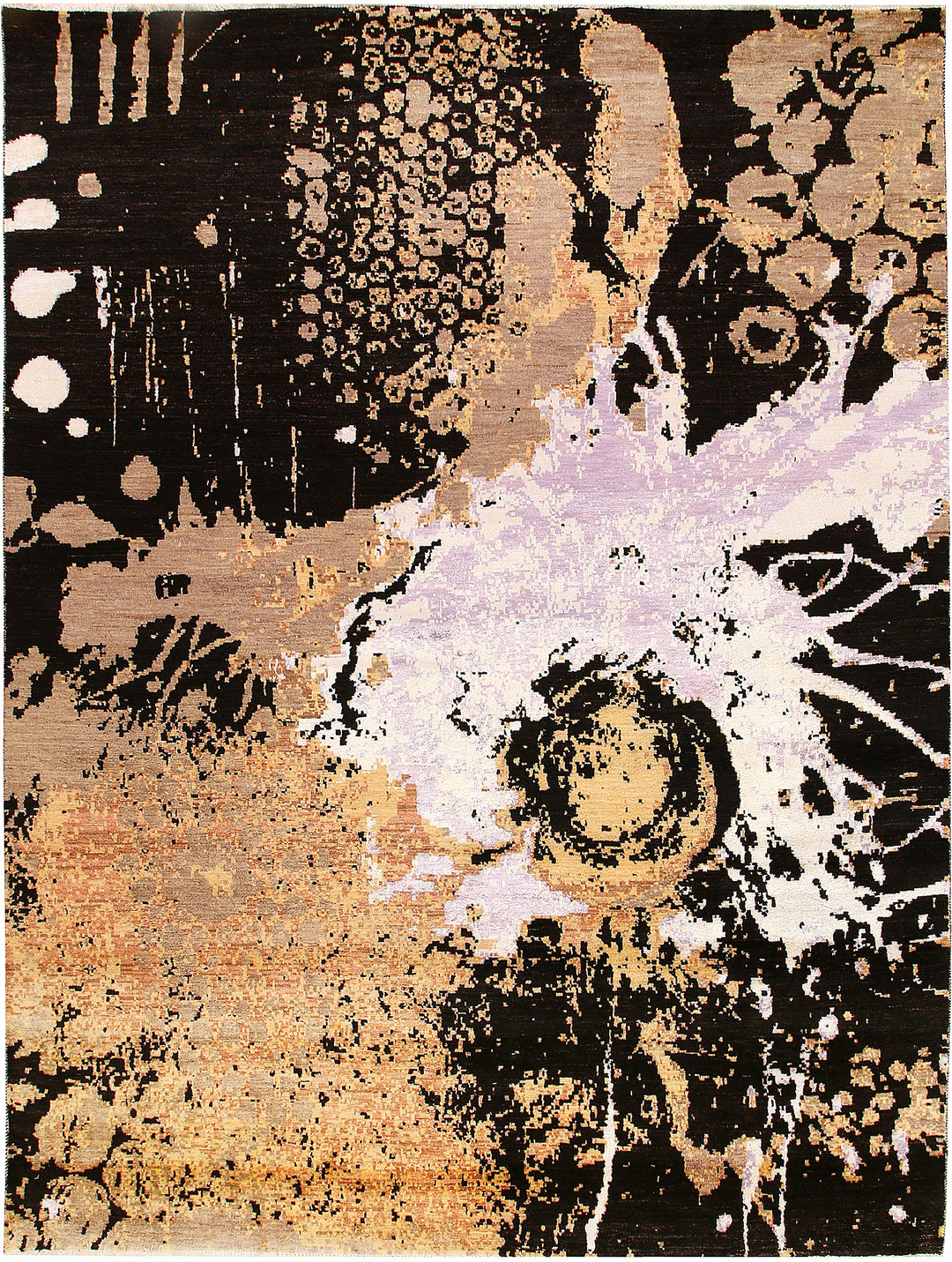 Multi Colored Abstract 8' x 10' 8 - No. 65165 - ALRUG Rug Store