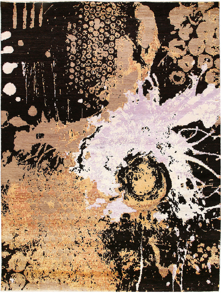 Multi Colored Abstract 8'  x" 10'  8" - No. QA30912