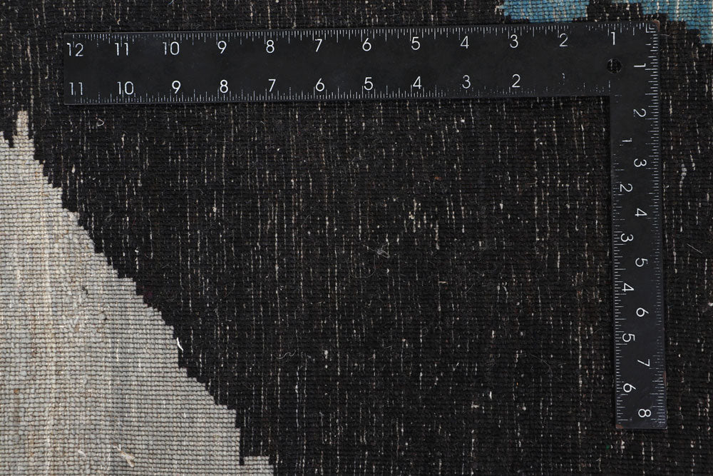 Multi Colored Abstract 8' x 10' 3 - No. 65166 - ALRUG Rug Store