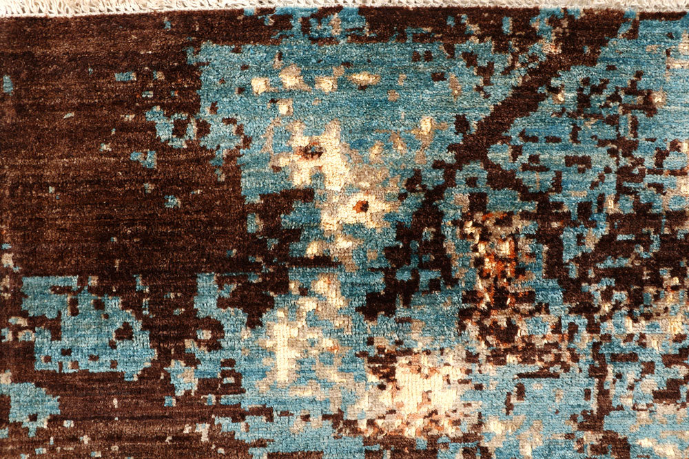 Multi Colored Abstract 8' 3 x 9' 8 - No. 65167 - ALRUG Rug Store