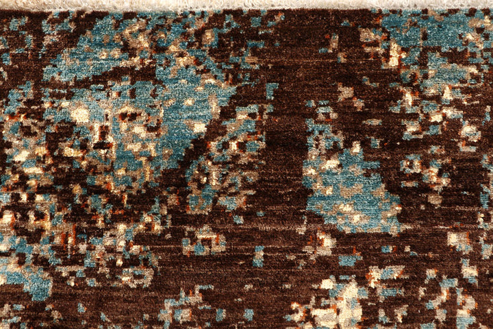 Multi Colored Abstract 8'  3" x 9'  8" - No. QA55813