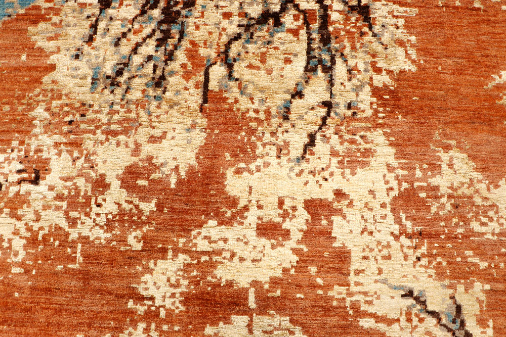 Multi Colored Abstract 8' 3 x 9' 8 - No. 65167 - ALRUG Rug Store