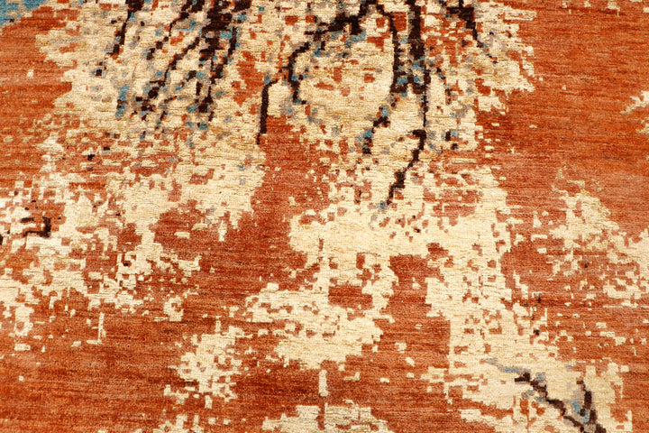 Multi Colored Abstract 8' 3 x 9' 8 - No. 65167 - ALRUG Rug Store