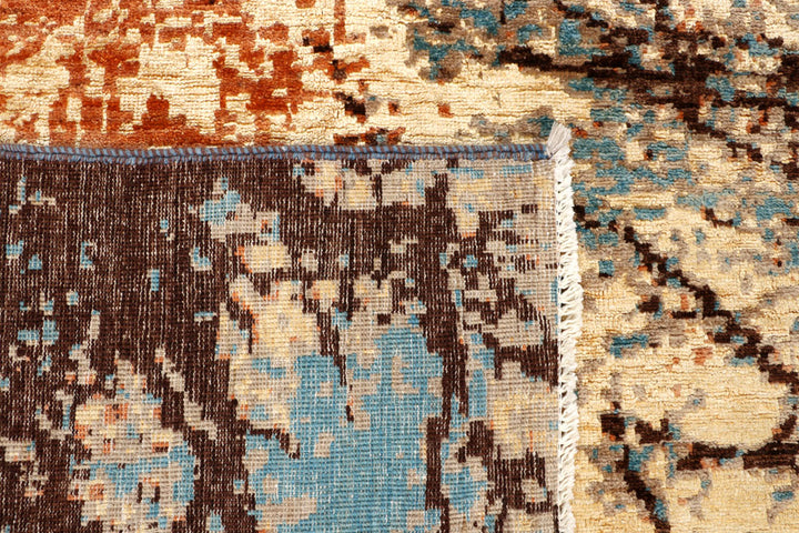 Multi Colored Abstract 8' 3 x 9' 8 - No. 65167 - ALRUG Rug Store