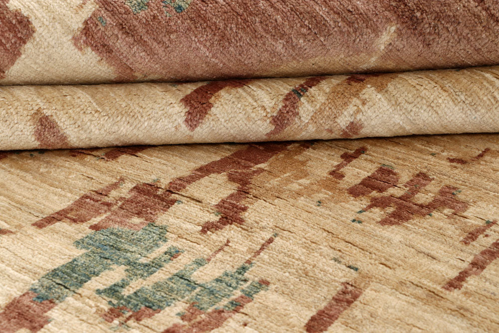 Multi Colored Abstract 8' x 10' - No. 65168 - ALRUG Rug Store