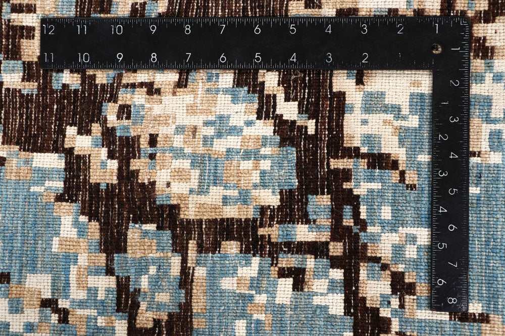 Multi Colored Abstract 8' x 10' 2 - No. 65169 - ALRUG Rug Store