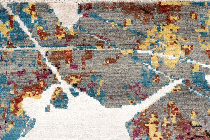 Multi Colored Abstract 8' 2 x 10' 4 - No. 65170 - ALRUG Rug Store