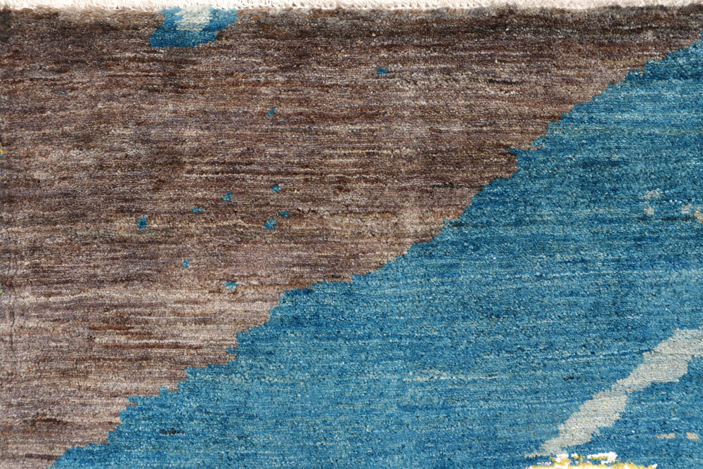 Multi Colored Abstract 8' 1 x 10' 2 - No. 65171 - ALRUG Rug Store