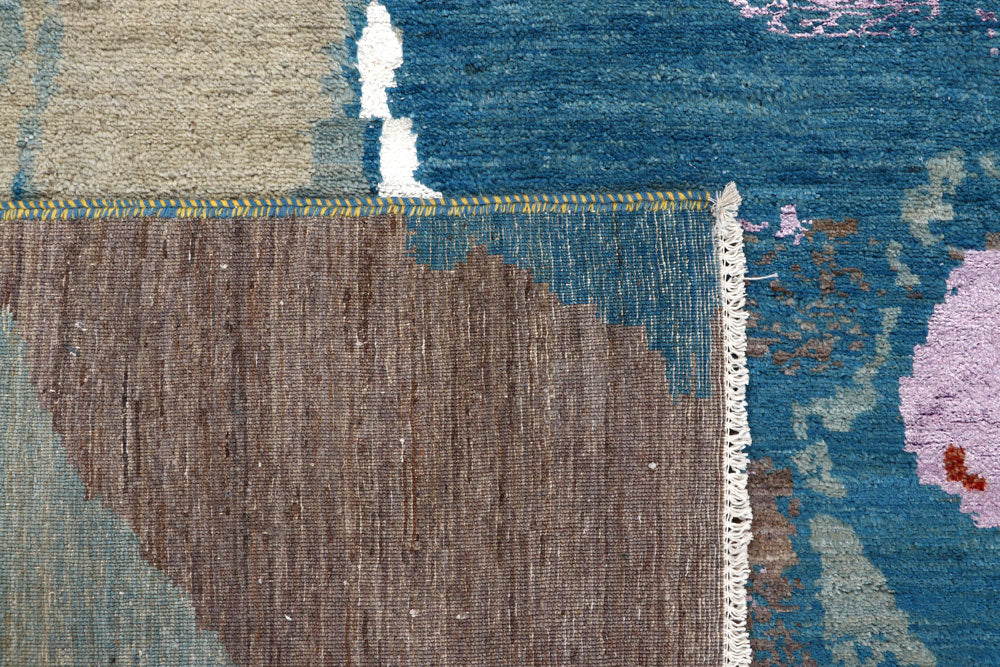 Multi Colored Abstract 8' 1 x 10' 2 - No. 65171 - ALRUG Rug Store